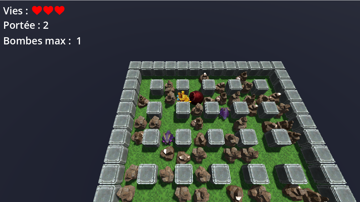 Mode solo Bomberman3D