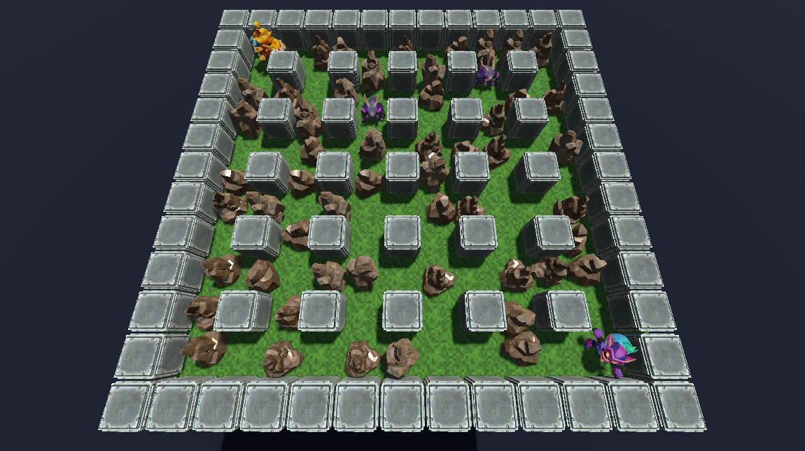 Mode multijoueur Bomberman3D