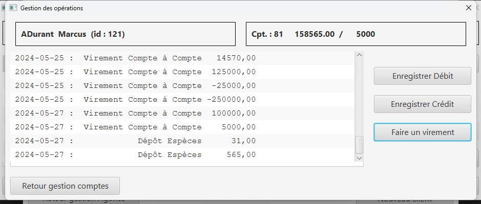 Historique DailyBank